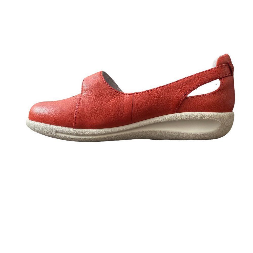 Sanita New Women's Red Leather Mary Jane size 36 - Picture 7 of 15